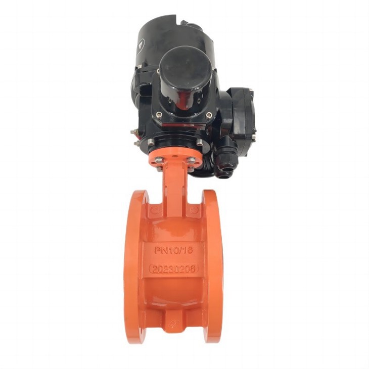 Electric Flange Butterfly Valve